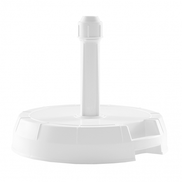 Base plástico e betão pequena