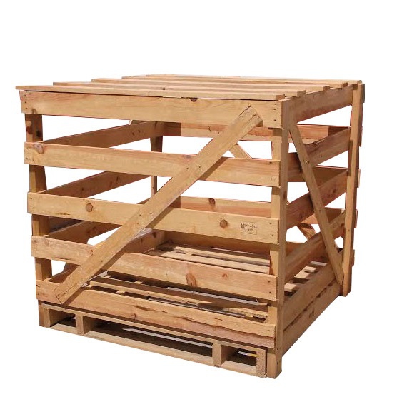 Caixa para acondicionar forno