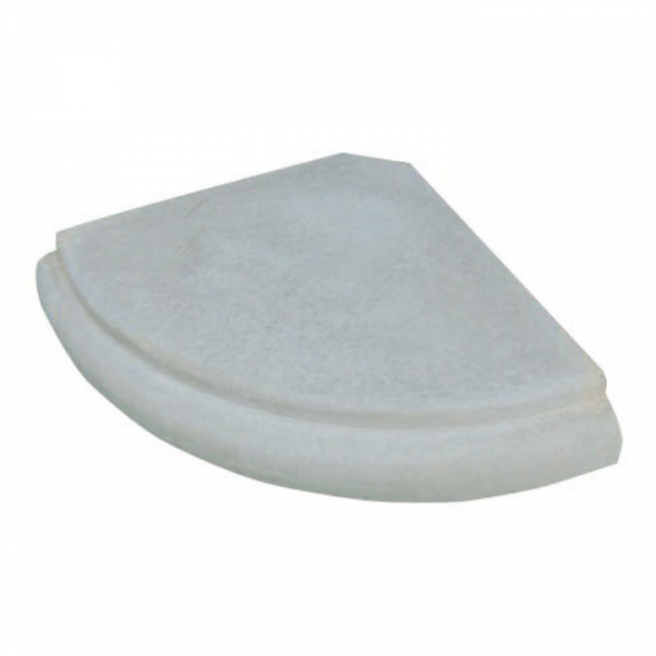 Base 4 peças média cimento natural cinza