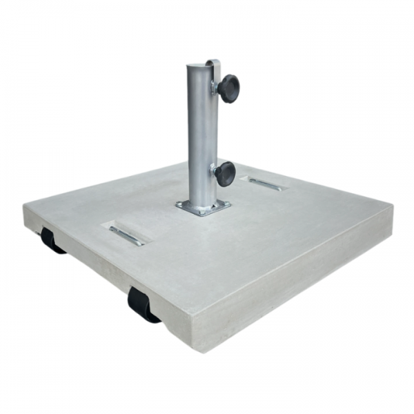 Base de chapéu SUEVO c/ 2 rodas natural cinza